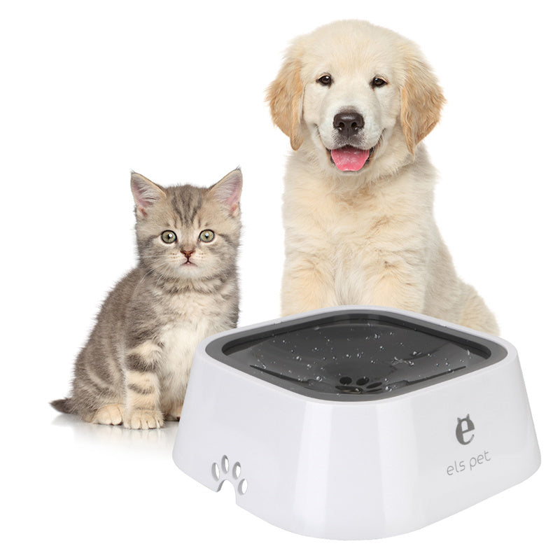 Slow feed pet water fountain, pet water fountain