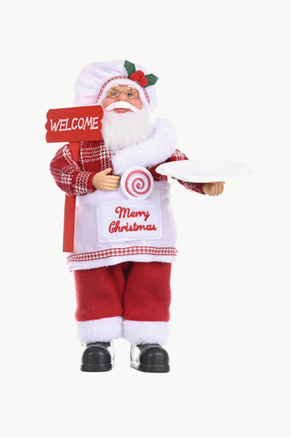 Christmas Standing Santa Claus Figure